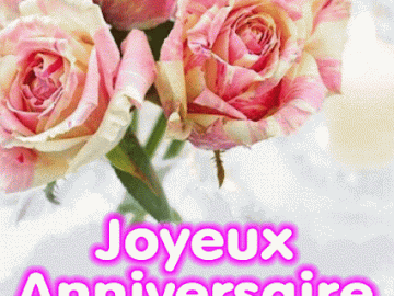 Joyeux anniversaire