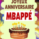 Joyeux Anniversaire Mbappé