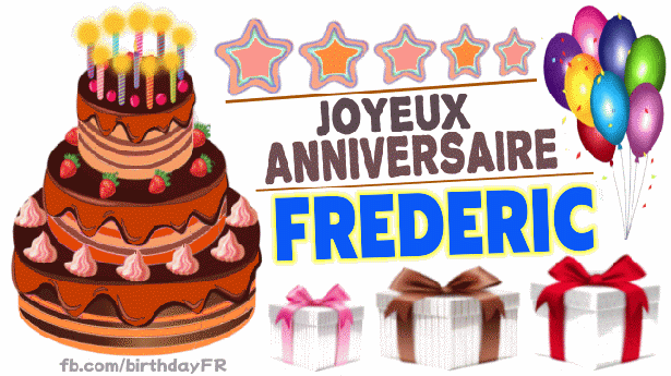 Joyeux Anniversaire Frederic