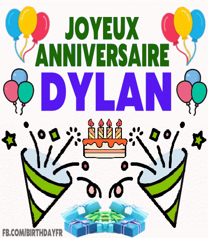 Joyeux Anniversaire DYLAN
