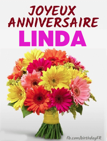 Joyeux Anniversaire Linda