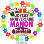 Joyeux Anniversaire Manon