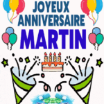 Joyeux Anniversaire Martin