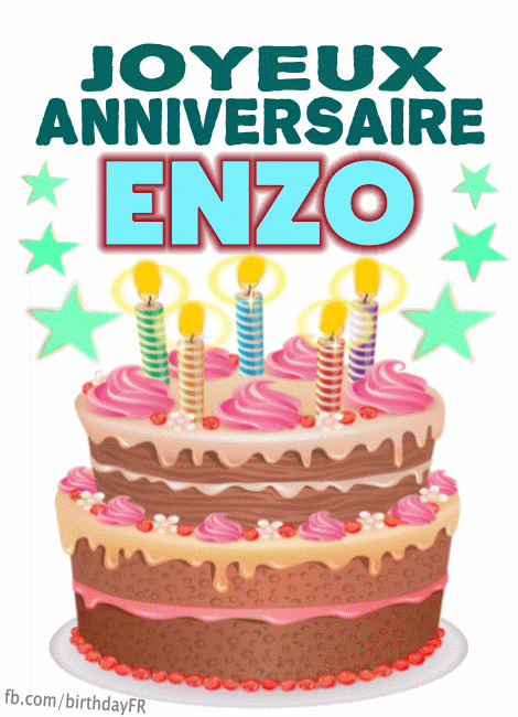 Joyeux Anniversaire Enzo
