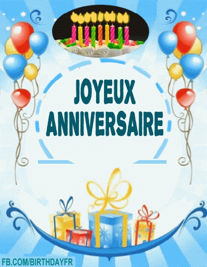 Joyeux Anniversaire