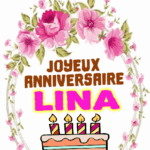 Joyeux Anniversaire Lina