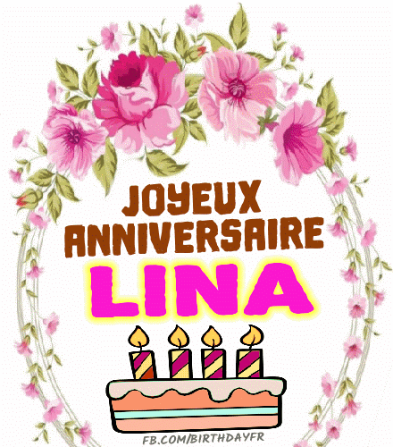 Joyeux Anniversaire Lina