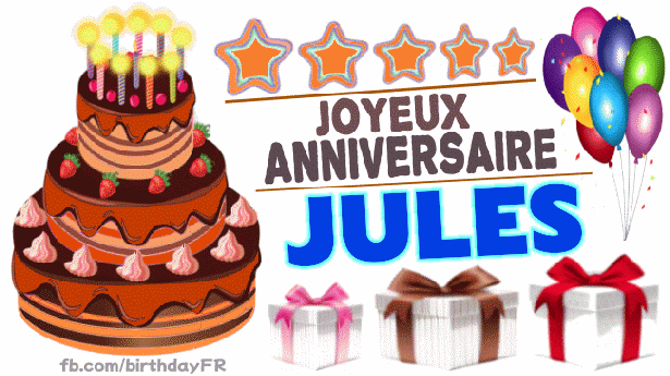 Joyeux Anniversaire Jules