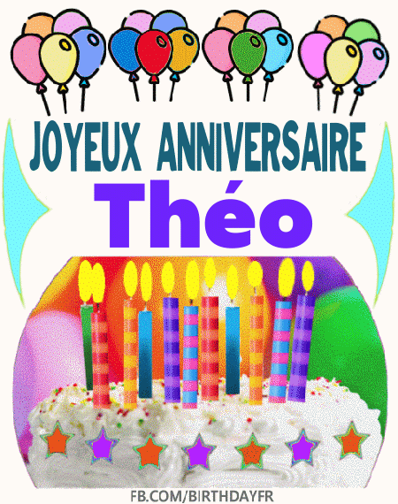Joyeux Anniversaire Théo