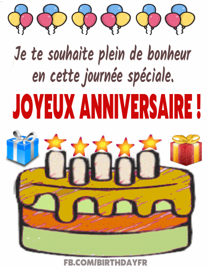 Joyeux Anniversaire