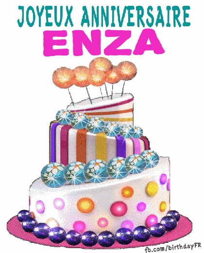 Joyeux Anniversaire Enza