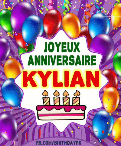 Joyeux Anniversaire Kylian