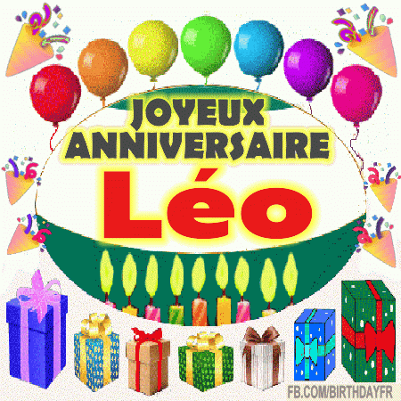 Joyeux Anniversaire Léo
