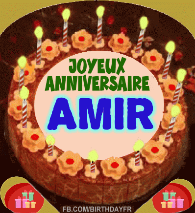Joyeux Anniversaire Amir
