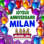 joyeux anniversaire Milan