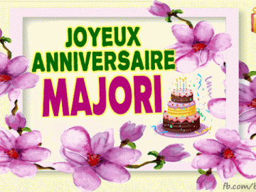 Joyeux Anniversaire Majori