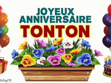Joyeux Anniversaire Tonton