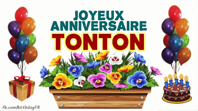 Joyeux Anniversaire Tonton