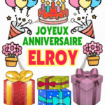 Joyeux Anniversaire ELROY