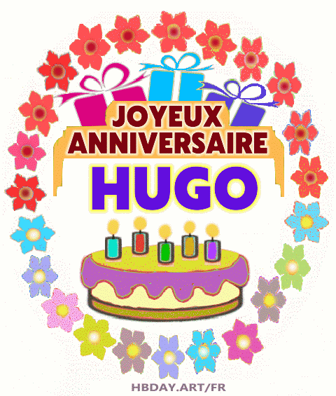 Joyeux Anniversaire Hugo