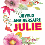 Happy Birthday Julie