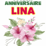 Joyeux Anniversaire Lina