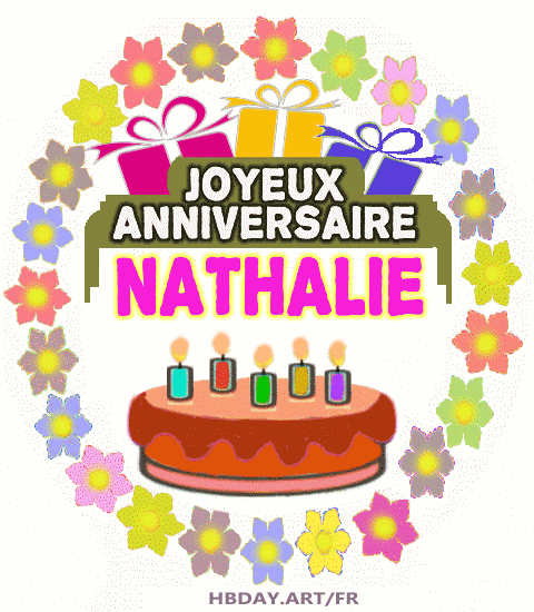 Joyeux Anniversaire Nathalıe