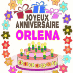 Joyeux Anniversaire Orlena