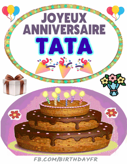 Joyeux Anniversaire Tata