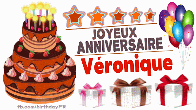 Joyeux anniversaire Véronique 