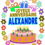 Joyeux Anniversaire Alexandre