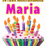 Joyeux Anniversaire Maria Gif image