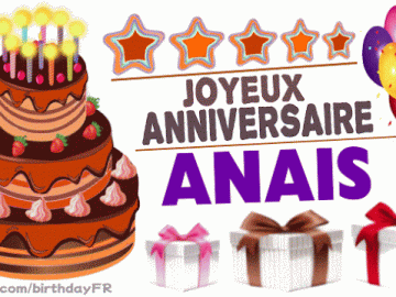 Joyeux Anniversaire Anais