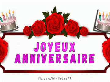 Joyeux anniversaire