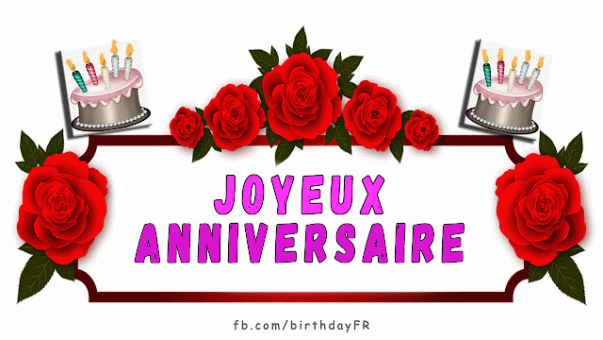 Joyeux anniversaire