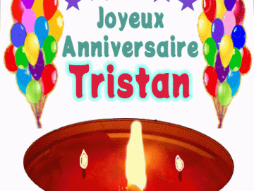 Joyeux anniversaire Tristan gif