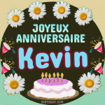 joyeux anniversaire Kevin gif