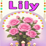 Joyeux anniversaire Lily gif