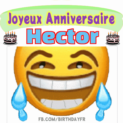 Joyeux anniversaire Hector gif